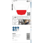 BOSCH Pânză pentru scule multifuncționale PRO AII 65 APIB, 65 x 40 mm