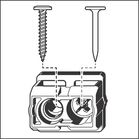 BOSCH Clemă de tip cârlig pentru cabluri PRO EPH, 20 cabluri NYM 3 x 1,5 mm²