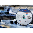 BOSCH Set 25 discuri de tăiere cu degajare, Expert for Inox