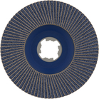 BOSCH Disc de șlefuire evantai, drept, Best for Metal cu X-LOCK