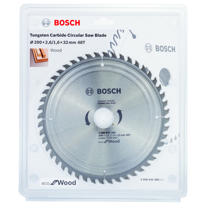 BOSCH Pânză de ferăstrău circular Eco for Wood