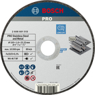 BOSCH Set 50 discuri taiere inox 150x1.6 mm