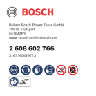 BOSCH Set 25 discuri de tăieri drepte Rapido Multi Construction