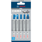 BOSCH Set 5 pânze pentru ferăstrău vertical Progressor for Metal