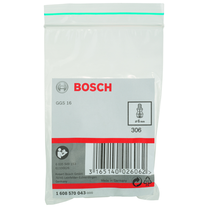 BOSCH Bucşă de prindere cu piuliţă de strângere
