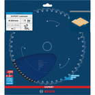 BOSCH Pânză de fierăstrău circular EXPERT Laminate, 254 x 2,5/1,8 x 30 mm, T84
