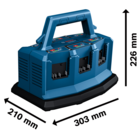 BOSCH GAL 18V6-80