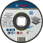 BOSCH Set 25 discuri taiere inox 125x1.6 mm cu X-LOCK