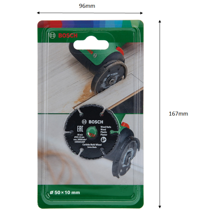 BOSCH Disc taiere Carbide Multi Wheell 50 mm pentru EasyCut&Grind