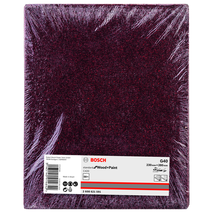 BOSCH Set 50 foi 230x280 mm, R40
