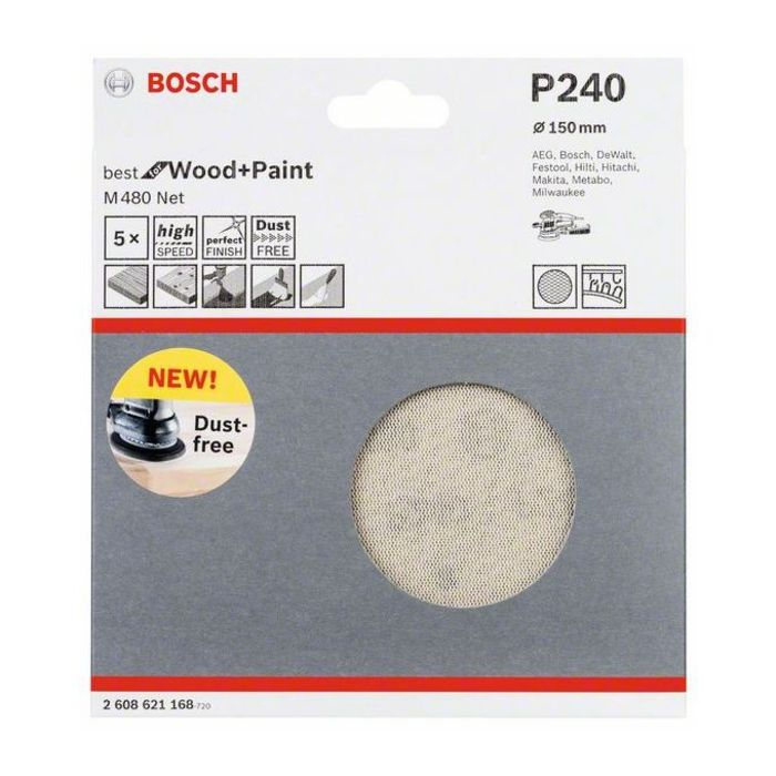 BOSCH Set 5 foi de șlefuit