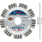 BOSCH Disc diamantat Best for Abrasive