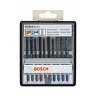 BOSCH Set 10 pânze Robust Line Wood and Metal