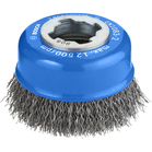 BOSCH Perie sârmă oală ondulată cu X-LOCK, Clean for Metal