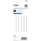 BOSCH Set 5 pânze pentru ferăstrău vertical Speed for Hard Wood