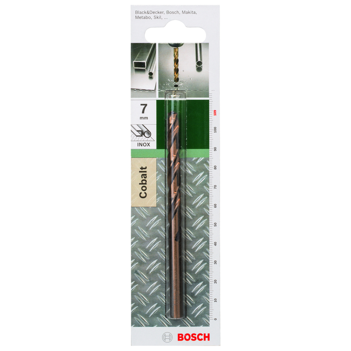 BOSCH Burghie pentru metal, HSS-Co, DIN 338