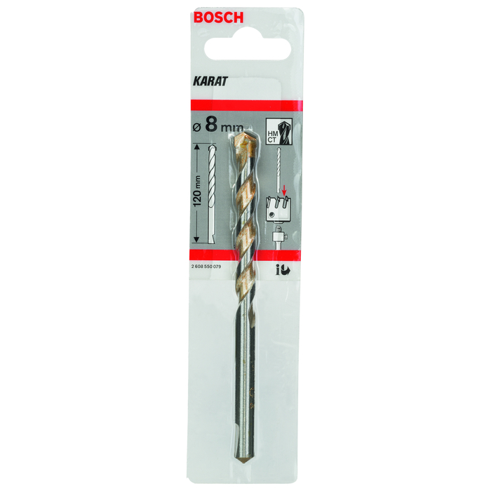 BOSCH Burghiu de centrare cu sistem de prindere hexagonal