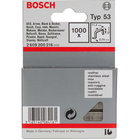 BOSCH Capse din sârmă fină tip 53, inoxidabil
