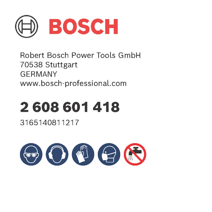 BOSCH Segmente pentru carote diamantate 1 1/4" UNC Best for Universal