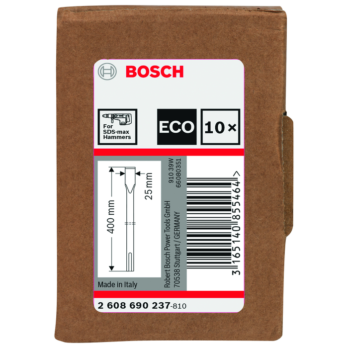 BOSCH Set 10 dalti SDS-MAX