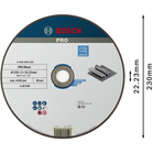 BOSCH Set 25 Discuri de tăiere drept Expert for Metal