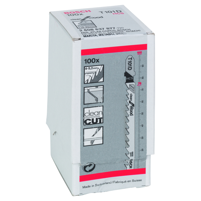 BOSCH Pânză pentru ferăstrău vertical T 101 D