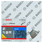 BOSCH Disc diamantat Standard for Stone
