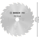 BOSCH Pânză de ferăstrău circular Standard for Wood pentru circulare cu acu
