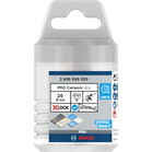 BOSCH Carotă diamantată Dry Speed, Best for Ceramic cu X-LOCK