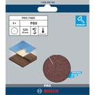 BOSCH Set foi abrazive F460, 5 buc.