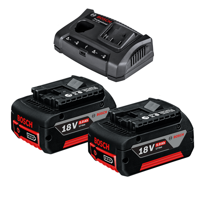 BOSCH Set acumulatori 18V