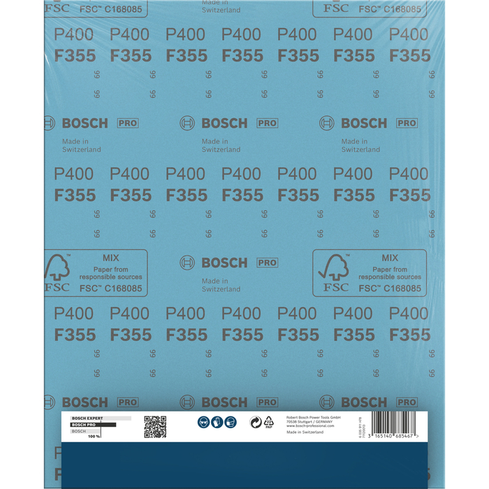 BOSCH Set 50 foi abrazive C355
