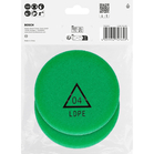 BOSCH Set 2 bureți de lustruit, 77 mm, dur
