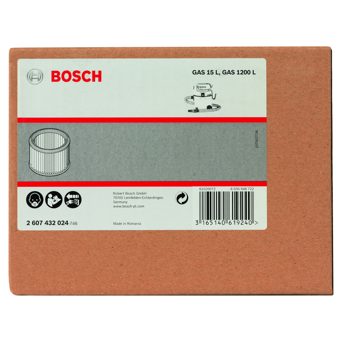 BOSCH Filtru burduf