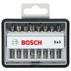 BOSCH Set Robust Line Sx de capete de şurubelniţă extra dur, 8 buc.