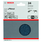 BOSCH Foi abrazive F550, ambalaj de 5 buc.
