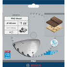 BOSCH Disc Standard for Wood 140x20x24T special pentru circulare cu acu