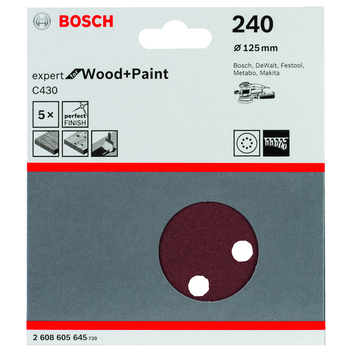 BOSCH Set 5 foi de șlefuit