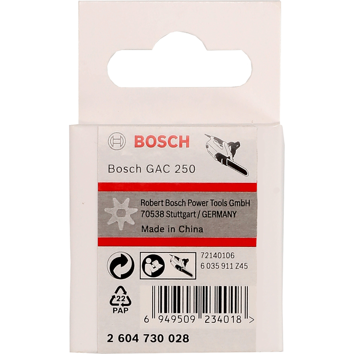 BOSCH Pinion antrenare lant pentru GAC 250