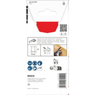BOSCH Pânză de tăiere pentru lemn AIZ 32 EPC, Starlock, 32 x 50 mm