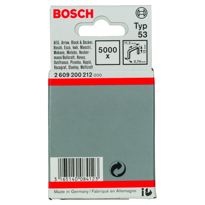 BOSCH Finomhuzal-kapocs, típus: 53