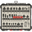 BOSCH Set 30 de freze mixte de profilat canturi