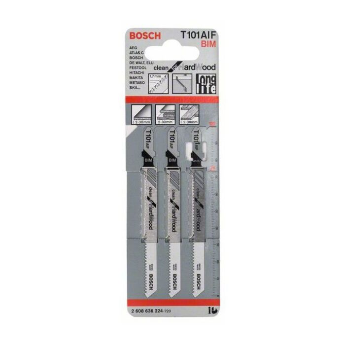 BOSCH Pânză pentru ferăstrău vertical T 101 AIF