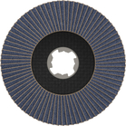 BOSCH Disc evantai Best for Metal 125 mm, R40 cu X-LOCK