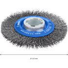 BOSCH Perie sârmă disc ondulată cu X-LOCK, Clean for Metal
