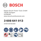 BOSCH Freză disc