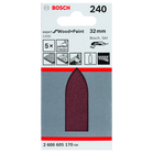 BOSCH Foi abrazive C430, ambalaj de 5 buc.