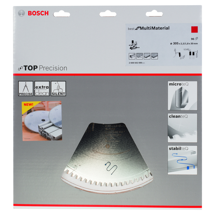 BOSCH Pânză de ferăstrău circular Top Precision Best for Multi Material