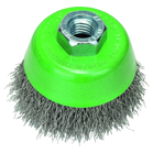 BOSCH Perie-oală pentru polizor unghiular şi polizor drept – sârmă ondulată, inoxidabilă, 65 mm