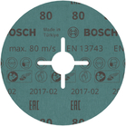 BOSCH Set 50 foi de slefuire 125 mm, R80